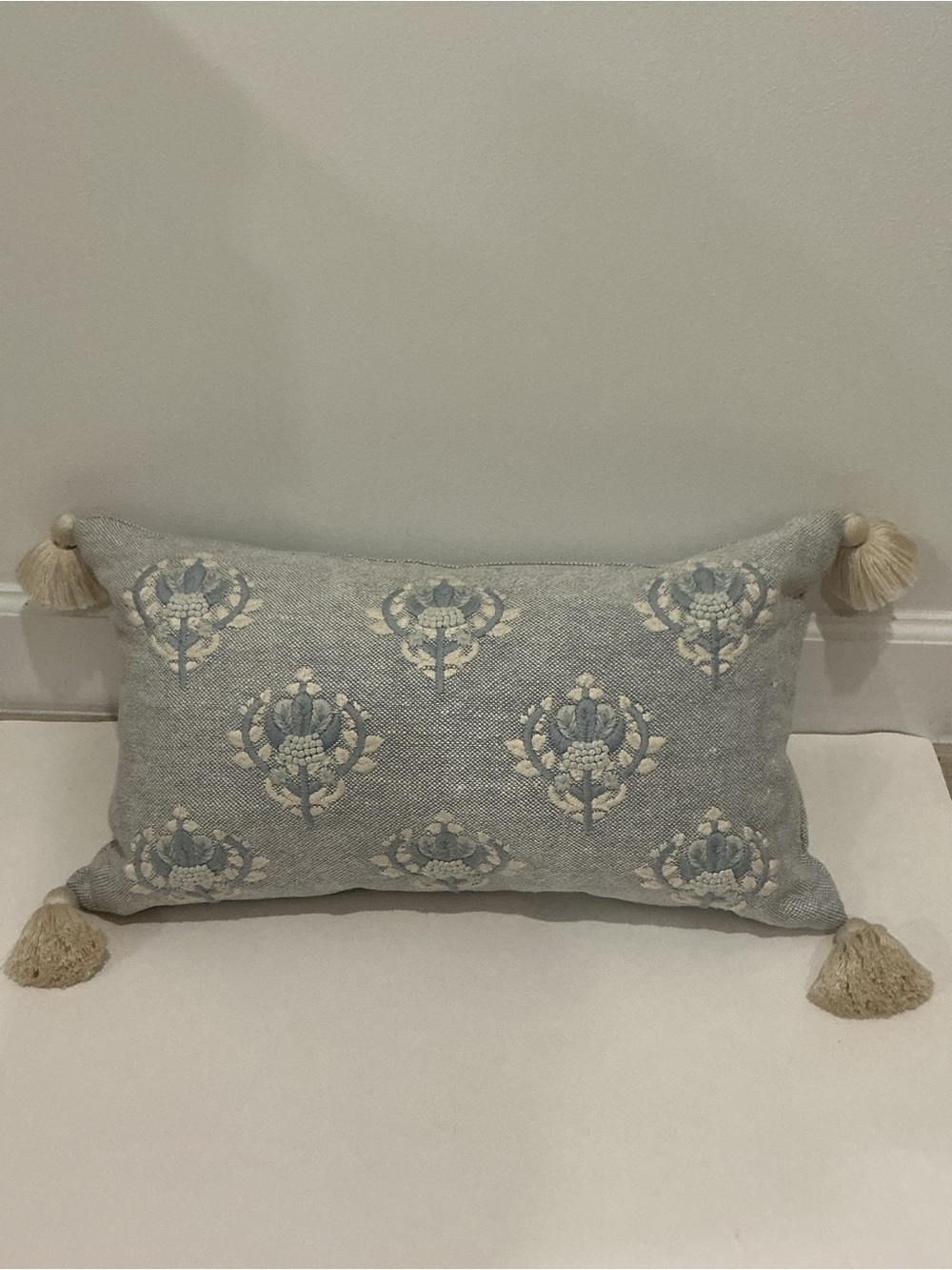 Serena & Lily Kemp Throw Pillow - Coastal Blue